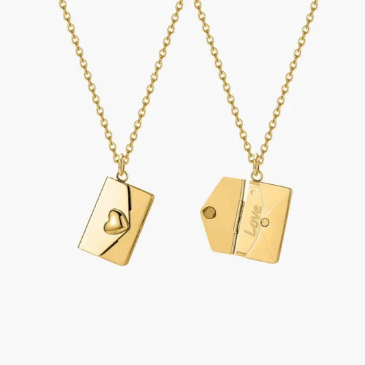 My Little Star Book Pendant Necklace for Daughter Openable Pages Engraved Letter Stainless Steel Necklace for Birthday Gift